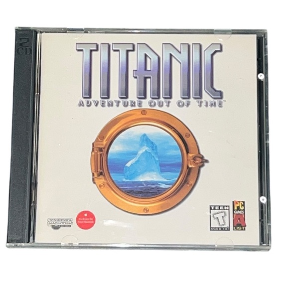 Titanic: Adventure Out of Time PC Hybrid Windows and Mac PC Game 2 Disc Set - Picture 1 of 7